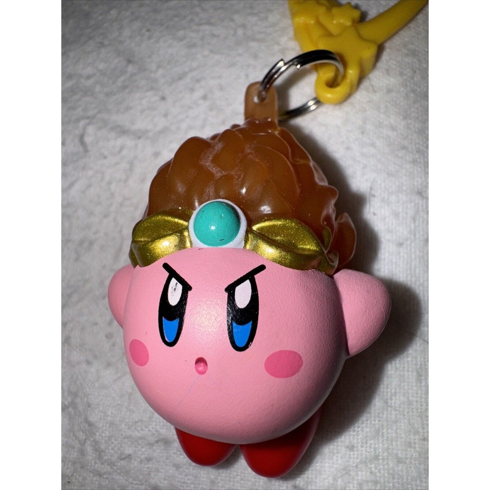 Kirby Fire Backpack Hanger Glow in the Dark Series 3 Nintendo Clip Keychain‎ NOB
